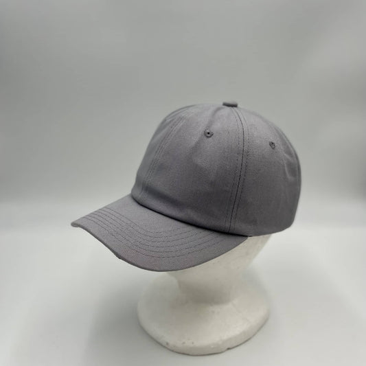 Plain Cotton Cap Light Gray 12 pack CCW0812 Cap Hat