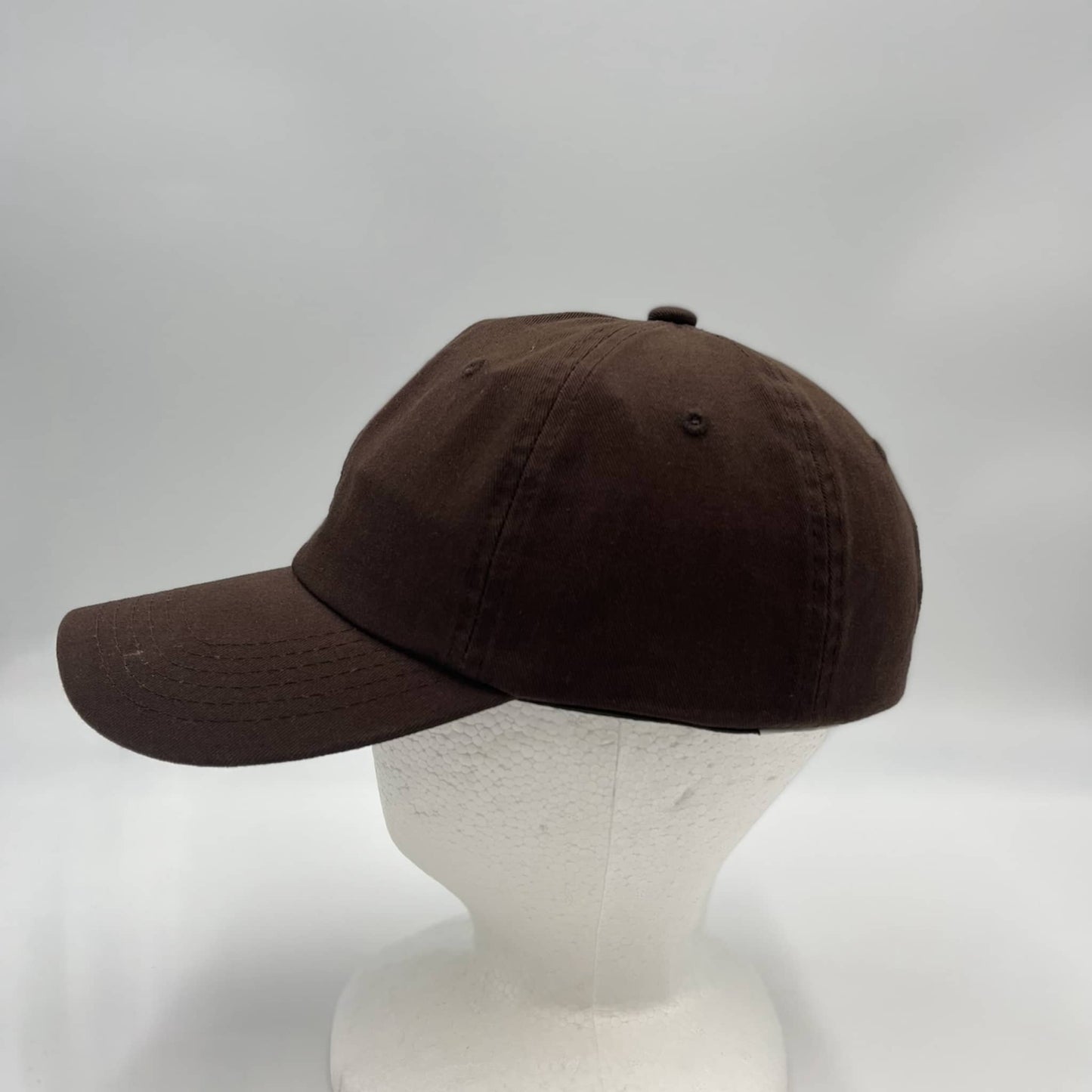 Plain Cotton Cap Brown 12-pck CCW0805 Cap Hat