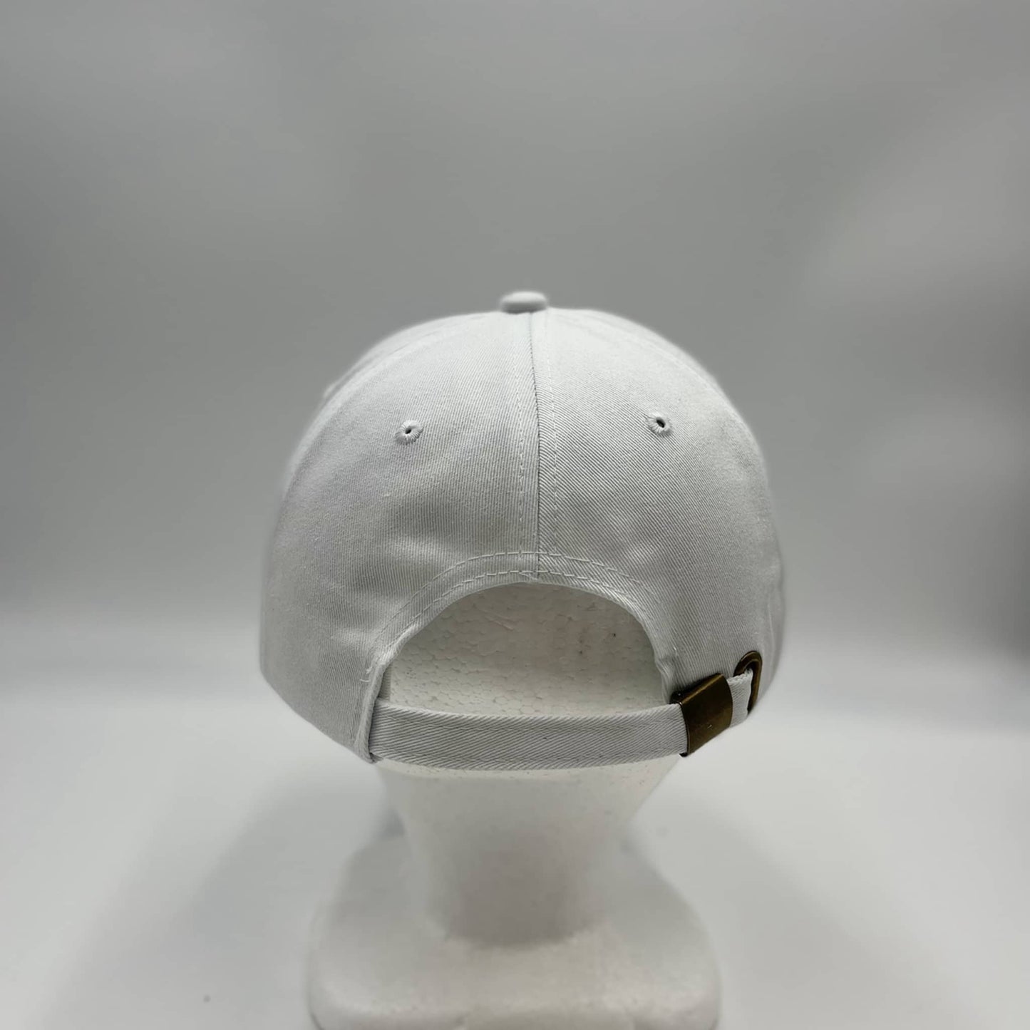 Plain Cotton Cap White 12-pck CCW0803 Cap Hat