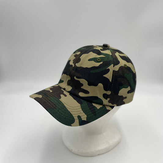 Alpha Omega Cap Plain Cotton Cap Camo 12-pck CCW0802 Cap Hat