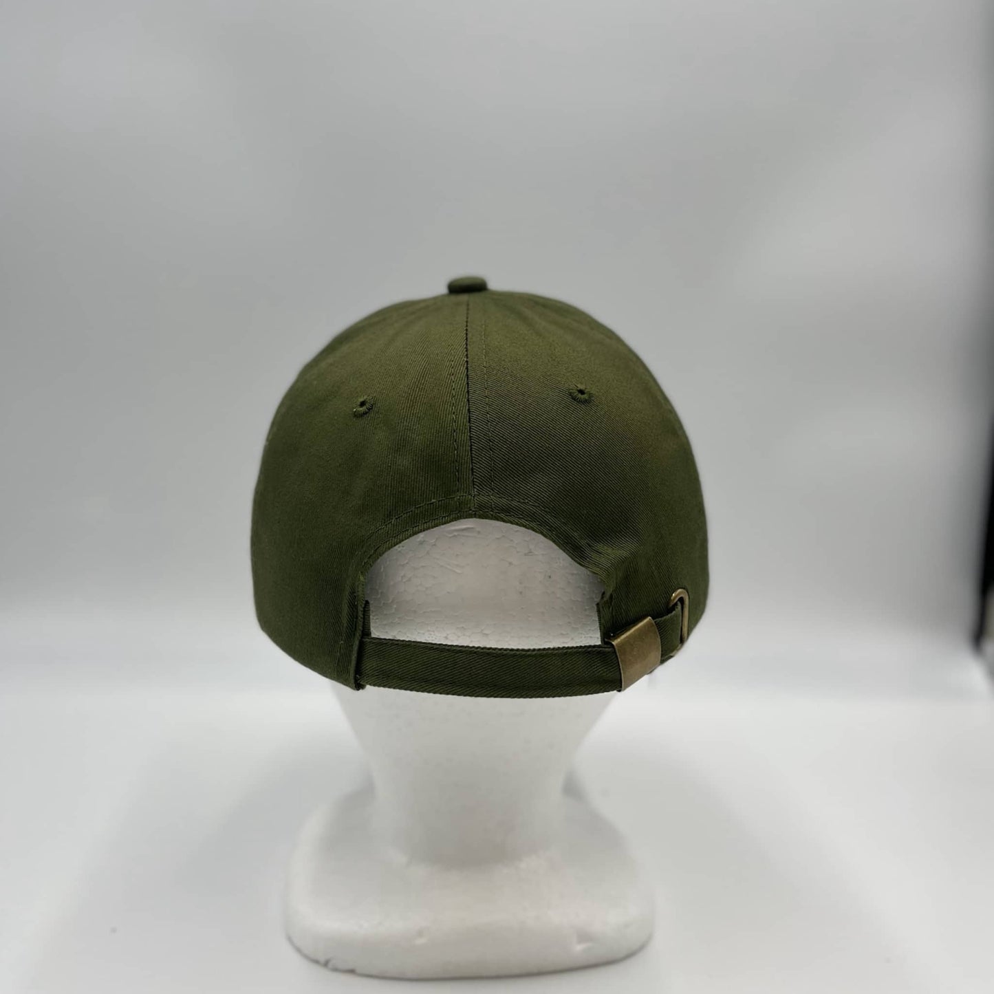 Alpha Omega Cap Plain Cotton Cap Olive 12 pack CCW0801 Cap Hat