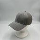 Plain Mesh Velcro Light Gray and Light Gray Mesh 12-pack 12 pack CTM1145 Cap Hat