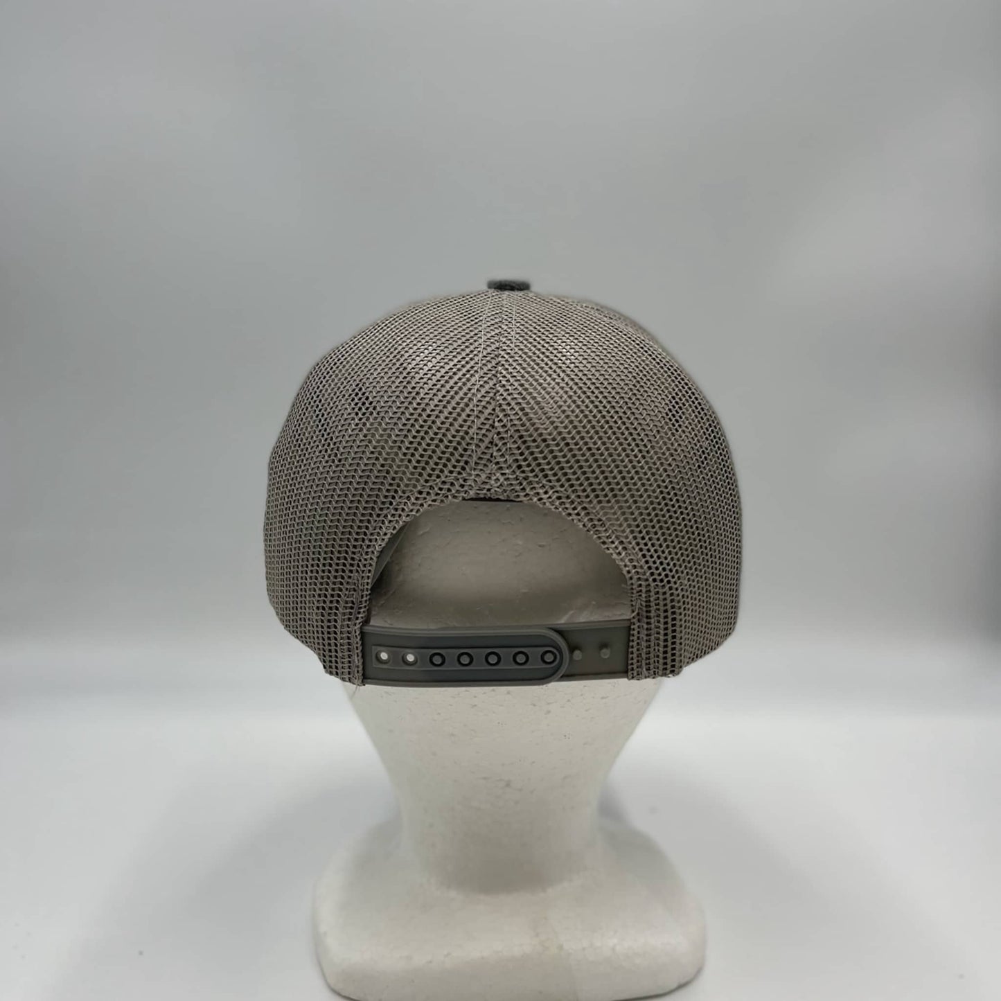 Plain Mesh Velcro Light Gray and Light Gray Mesh 12-pack 12 pack CTM1145 Cap Hat