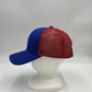 Plain Mesh Velcro Blue and Red Mesh 12-pack CTM1142 Cap Hat
