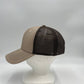 Plain Mesh Velcro Tan and Brown Mesh 12-pack CTM1141 Cap Hat