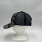 Plain Mesh Velcro Green Camo and Black Mesh 12-pack CTM1140 Cap Hat