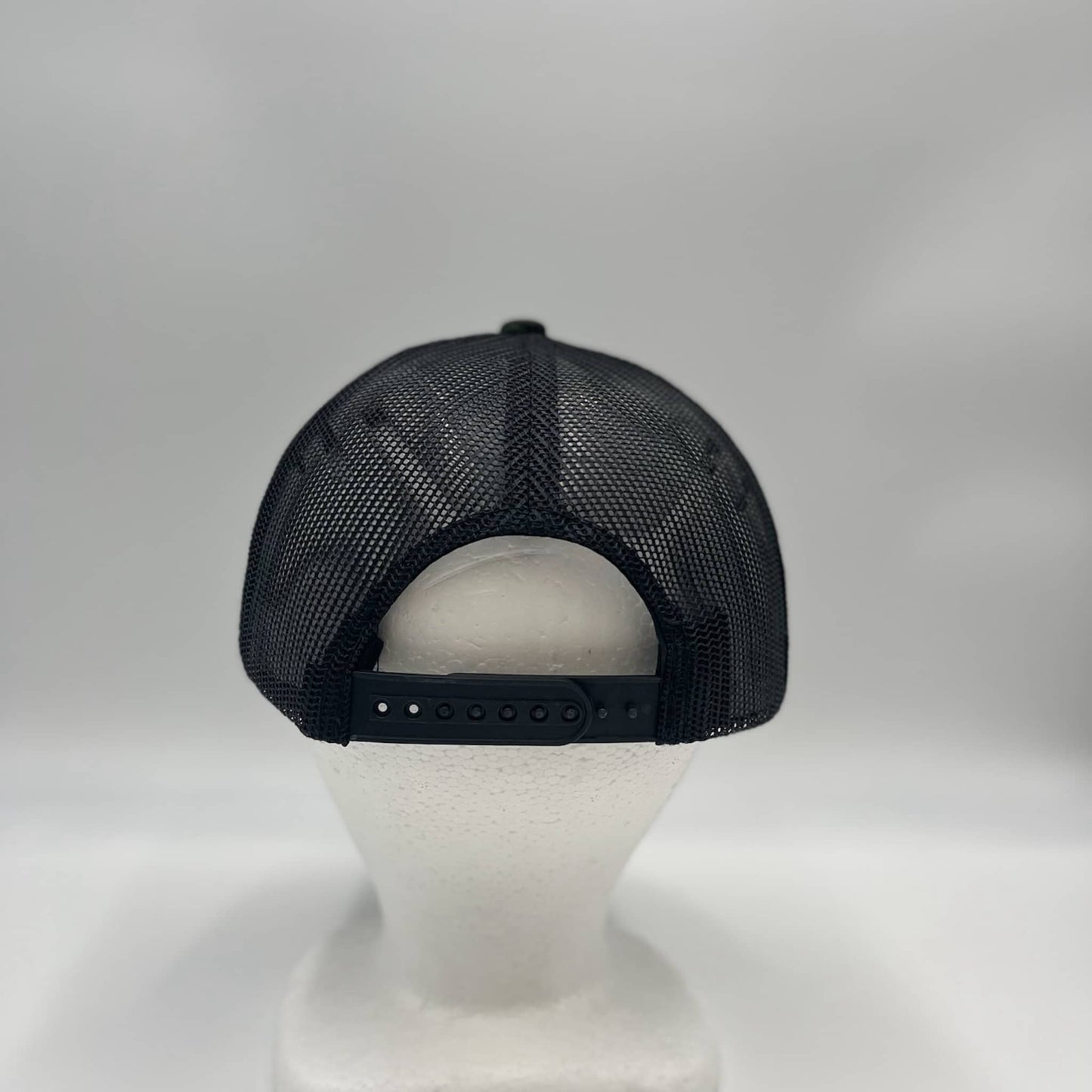 Plain Mesh Velcro Green Camo and Black Mesh 12-pack CTM1140 Cap Hat