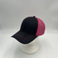 Plain Mesh Velcro Black and Fusia Mesh 12 PACK CTM1130 Cap Hat