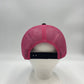 Plain Mesh Velcro Black and Fusia Mesh 12 PACK CTM1130 Cap Hat