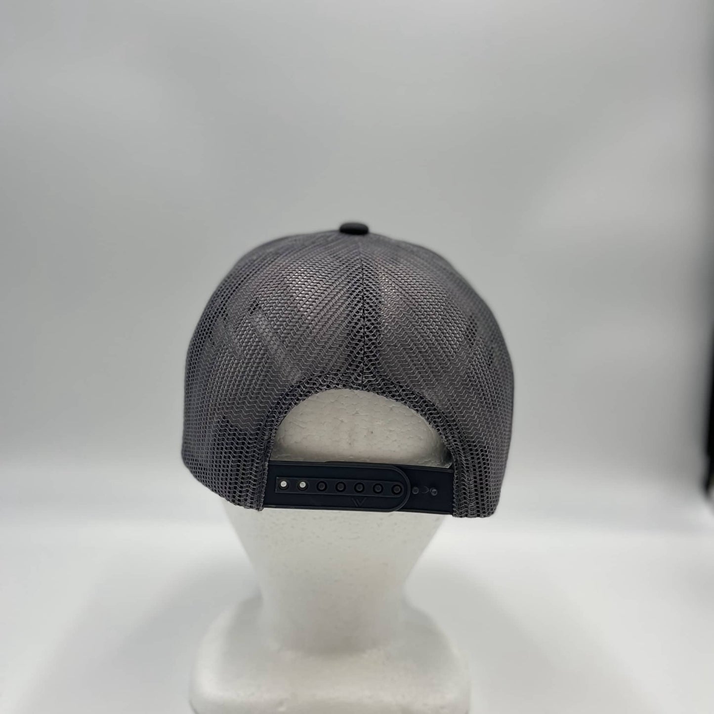 Plain Mesh Velcro Dark Gray and Gray Mesh 12 PACK CTM1133 Cap Hat