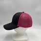 Plain Mesh Velcro Dark Gray and Fusia Mesh 12-pack CTM1137 Cap Hat
