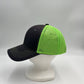 Plain Mesh Velcro Dark Gray and Neon Green Mesh 12-pack 12 pack CTM1138 Cap Hat