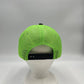 Plain Mesh Velcro Dark Gray and Neon Green Mesh 12-pack 12 pack CTM1138 Cap Hat