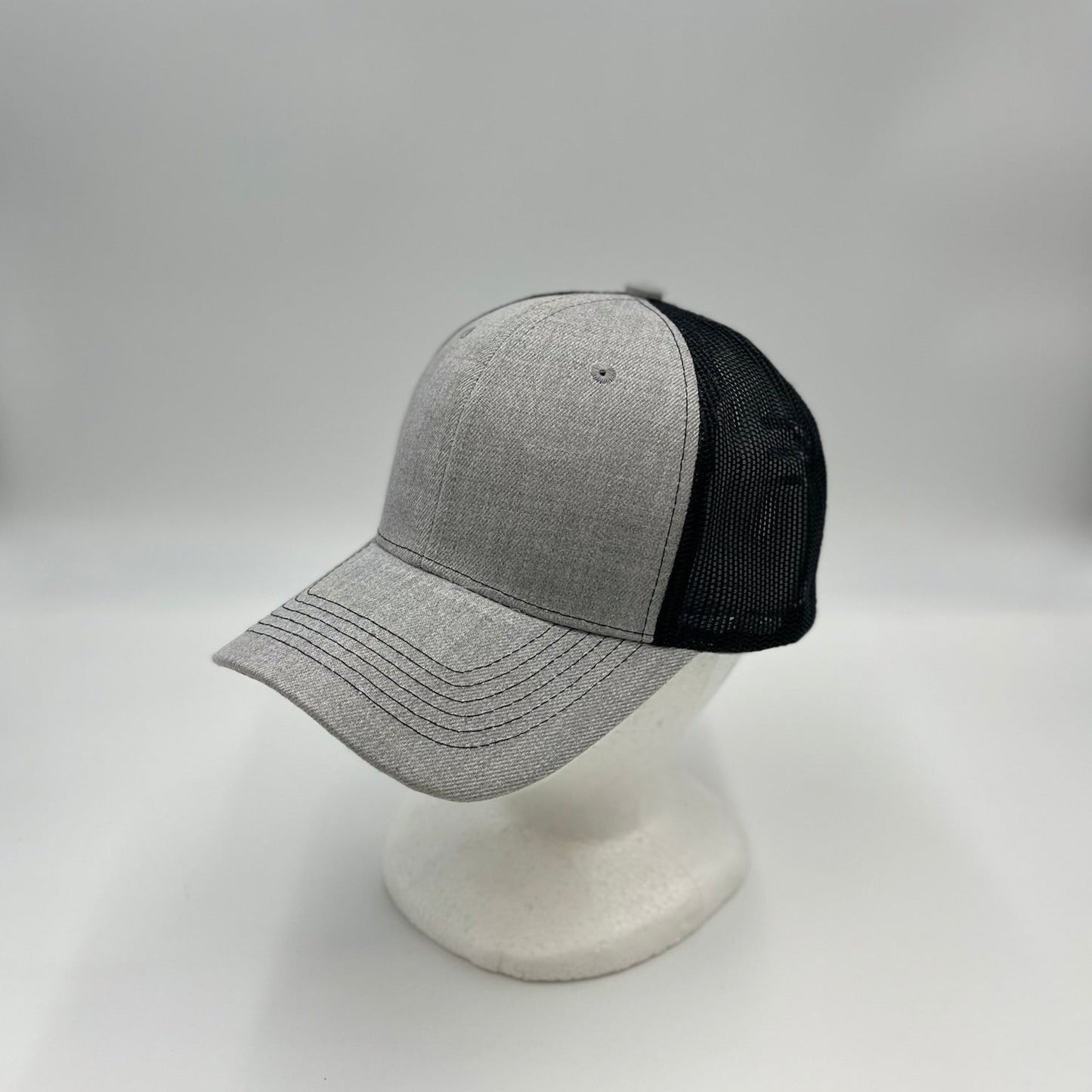 Plain Mesh Velcro Navy Blue and White Mesh 20 PACK CTM1139 Cap Hat