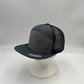 Plain 7 Panel Trucker Dark Gray, Blue, and Black Mesh 12-pck NS7TM14 Cap Hat
