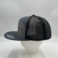 Plain 7 Panel Trucker Dark Gray, Blue, and Black Mesh 12-pck NS7TM14 Cap Hat