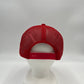 Plain Mesh Velcro Red and Red Mesh 20 PACK CTM1124 Cap Hat