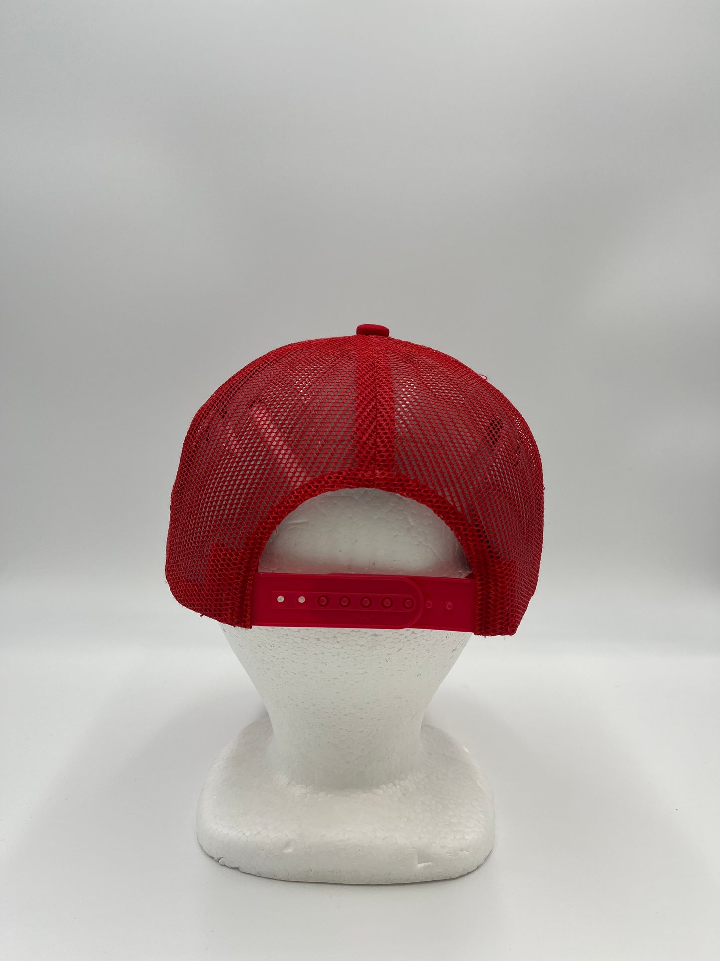 Plain Mesh Velcro Red and Red Mesh 20 PACK CTM1124 Cap Hat