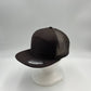 Plain 7 Panel Trucker Brown and Brown Eyelets 12 PACK NS7TM04 Cap Hat