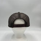 Plain 7 Panel Trucker Brown and Brown Eyelets 12 PACK NS7TM04 Cap Hat