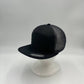 Plain 7 Panel Trucker Black and Gray Mesh 12 pack NS7TM06 Cap Hat
