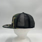 Plain 7 Panel Trucker Camo Green and Black Mesh 12 pack NS7TMC1 Cap Hat