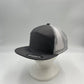 Plain 7 Panel Trucker Gray and Black Mesh 12 pack NS7TM12 Cap Hat