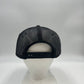 Plain 7 Panel Trucker Grey and Black Eyelets 12 pack NS7TM05 Cap Hat