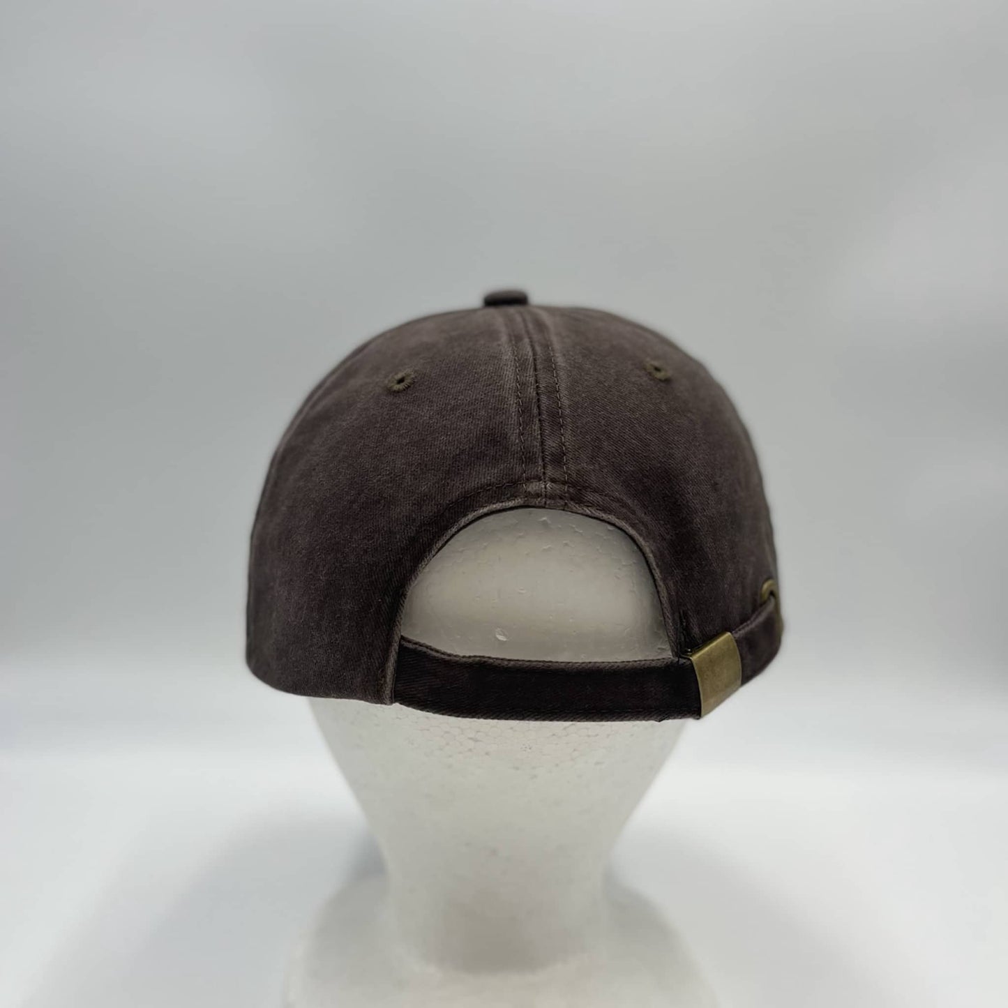 Plain Pigment Dyed Cap Brown 12 pack PPDW1903 Cap Hat