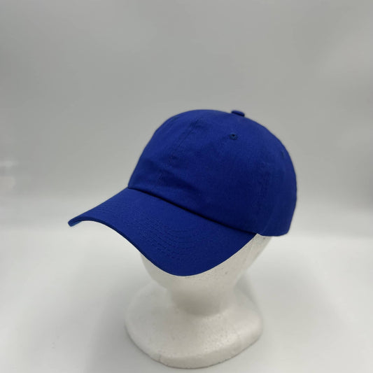 Plain Cotton Cap Blue 12-pck CCW0818 Cap Hat