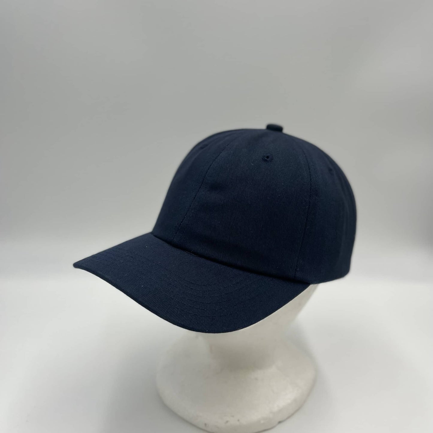 Plain Cotton Cap Navy Blue 12 pack CCW0819 Cap Hat