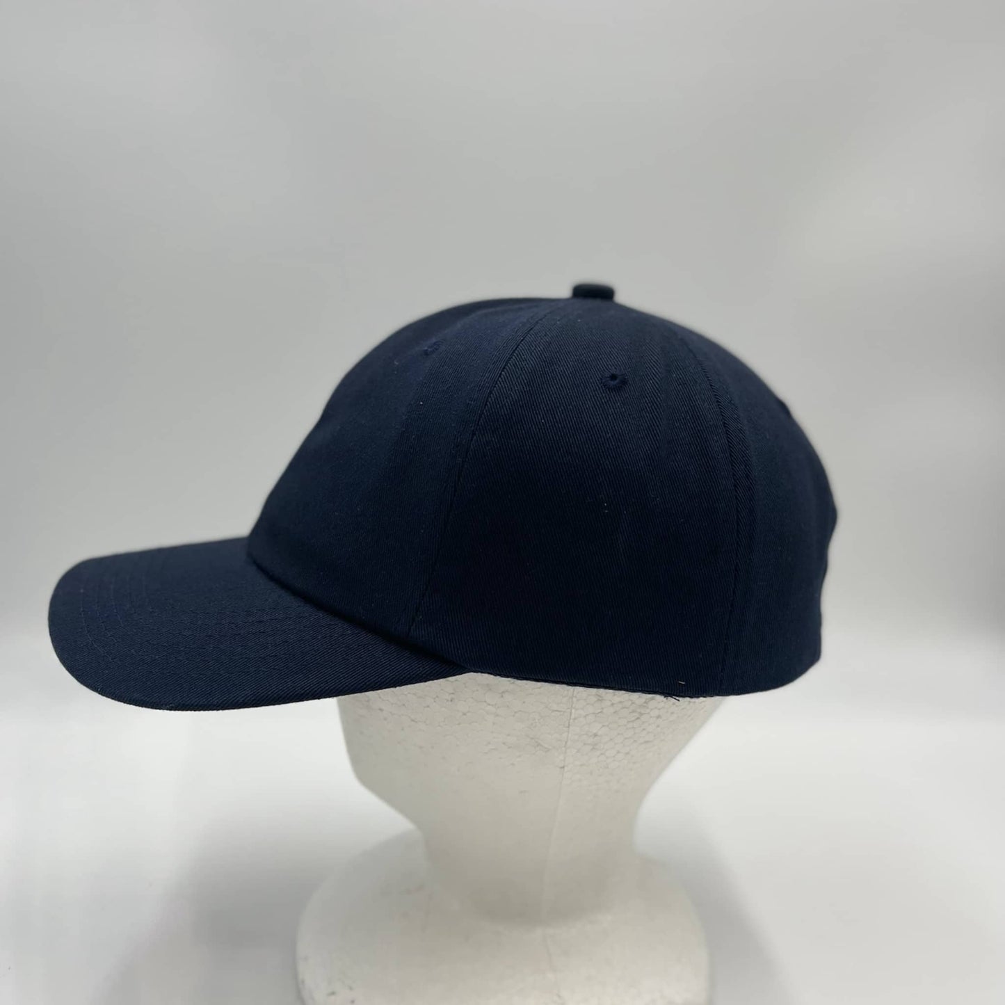 Alpha Omega Cap Plain Cotton Cap Navy Blue 12 pack CCW0819 Cap Hat