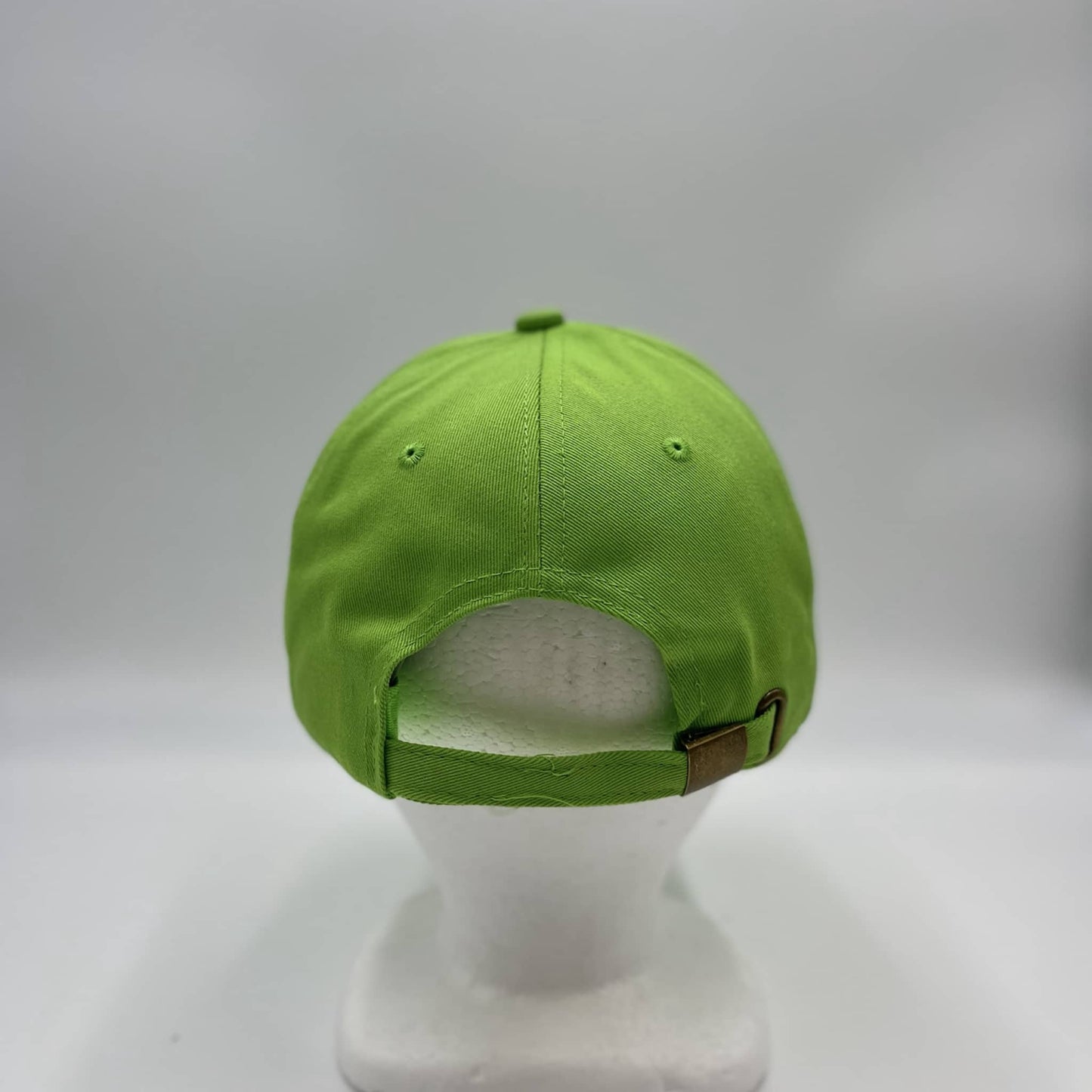 Plain Cotton Cap Neon Green 12 pack CCW0820 Cap Hat