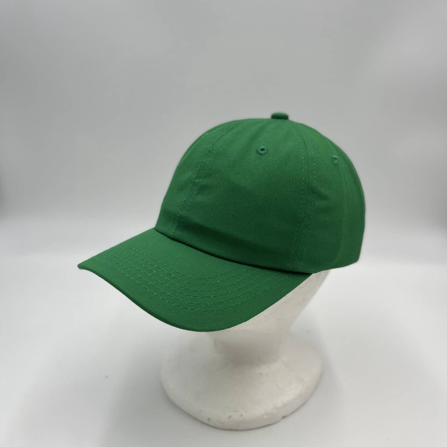 Plain Cotton Cap Spring Green 12 pack CCW0821 Cap Hat
