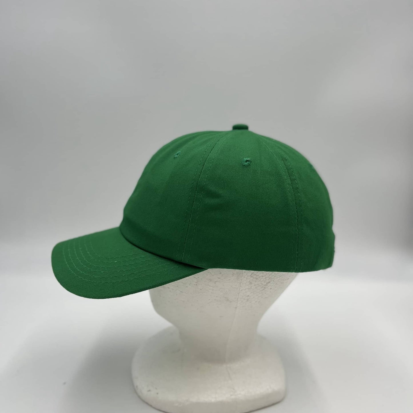 Plain Cotton Cap Spring Green 12 pack CCW0821 Cap Hat