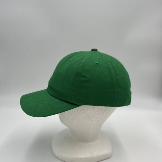 Alpha Omega Cap Plain Cotton Cap Spring Green 12 pack CCW0821 Cap Hat