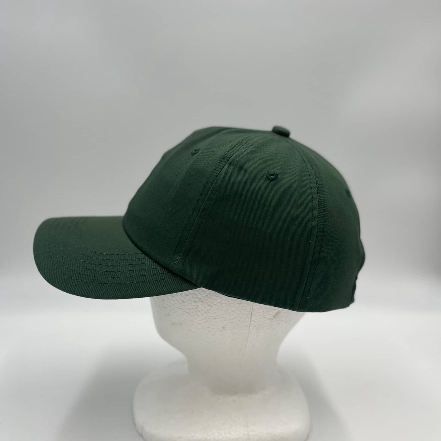 Plain Cotton Cap Forest Green (Dark) 12-pck CCW0822 Cap Hat