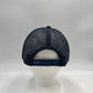 Plain Flat 6P Mesh Trucker Navy Blue and Navy Blue Mesh 12 pack CF6M1851 Cap Hat