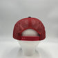 Plain Flat 6P Mesh Trucker Navy Blue and Red Mesh 12 pack CF6M1852 Cap Hat