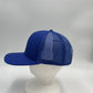 Plain Flat 6P Mesh Trucker Blue and Blue Mesh 12 pack CF6M1850 Cap Hat