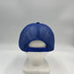 Plain Flat 6P Mesh Trucker Blue and Blue Mesh 12 pack CF6M1850 Cap Hat
