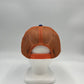 Plain Flat 6P Mesh Trucker Blue and Orange Mesh 12 pack CF6M1849 Cap Hat