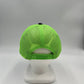 Plain Flat 6P Mesh Trucker Dark Gray and Neon Green Mesh 12 pack CF6M1845 Cap Hat