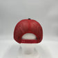Plain Flat 6P Mesh Trucker Dark Gray and Red Net 12 pack CF6M1841 Cap Hat