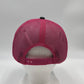 Plain Flat 6P Mesh Trucker Dark Gray and Fusia Net 12 pack CF6M1840 Cap Hat