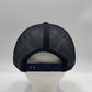 Plain Flat 6P Mesh Trucker Dark Gray and Dark Gray Net 12 pack CF6M1839 Cap Hat