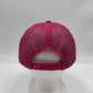 Plain Flat 6P Mesh Trucker Texture light gray and Fusia Net 12 pack CF6M1835 Cap Hat