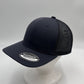 Plain Flat 6P Mesh Trucker Dark Gray and Black Net 12 pack CF6M1842 Cap Hat