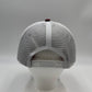 Plain Flat 6P Mesh Trucker Burgandy and White Mesh 12 pack CF6M1804 Cap Hat