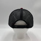 Plain Flat 6P Mesh Trucker Burgandy and Black Mesh 12 pack CF6M1803 Cap Hat